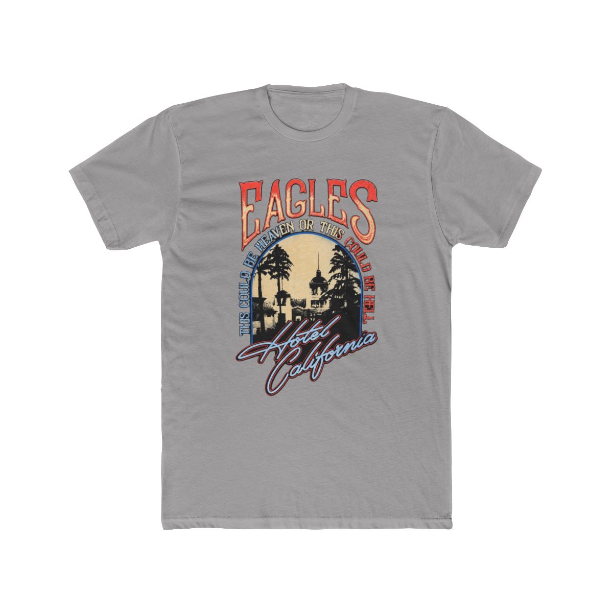 Eagles Premium Carbon T Shirt Heaven Or Hell (Black) - Official T-Shirts merchandise