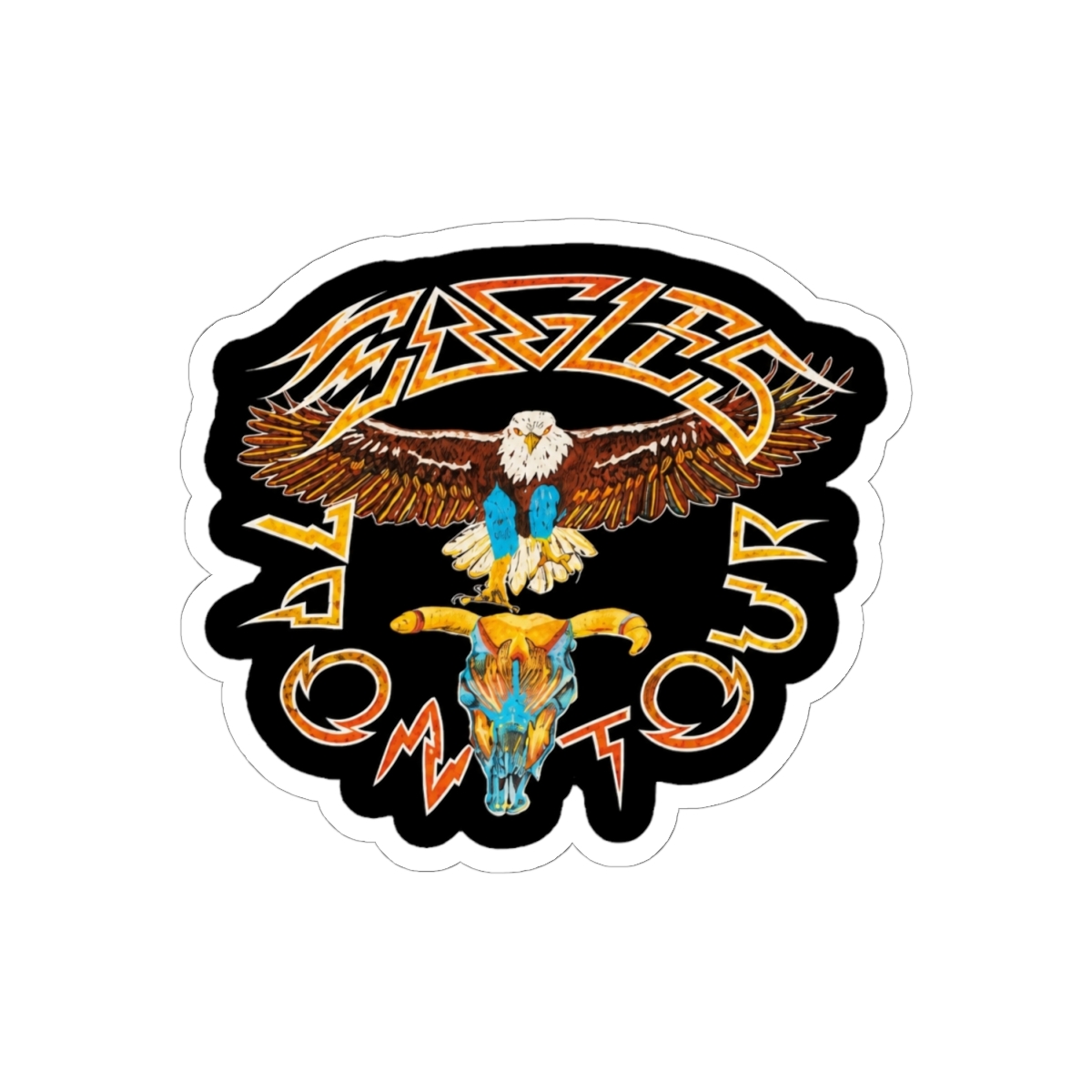 Official Eagles band Sticker - alternate angle 1, merchandise