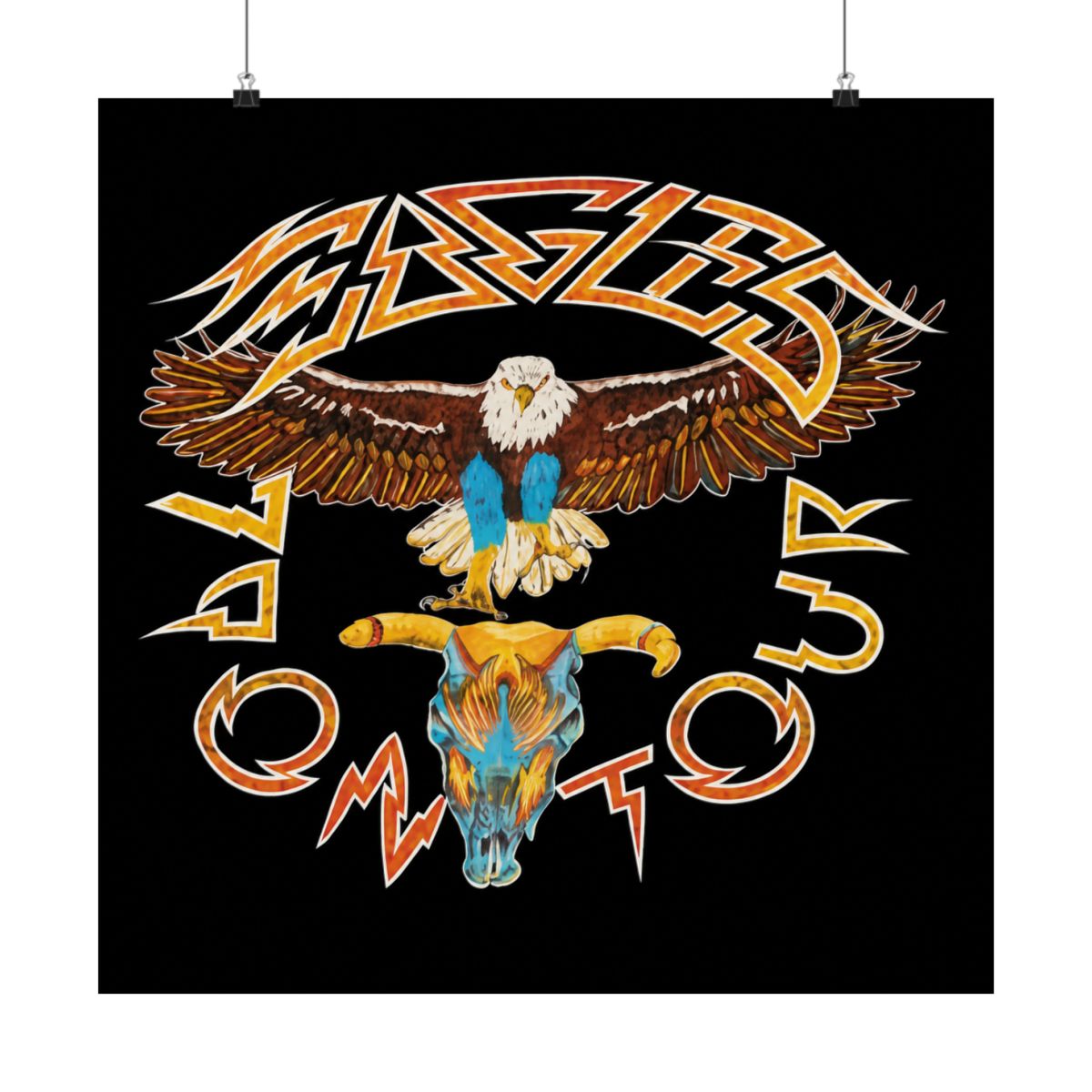 Official Eagles band Posters and Art - alternate angle 5, merchandise