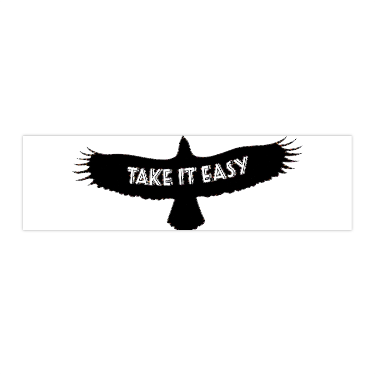 The Eagles - Take it Easy Sticker Decal Window Bumper Sticker Vinyl 5" - alternate angle 1, merchandise