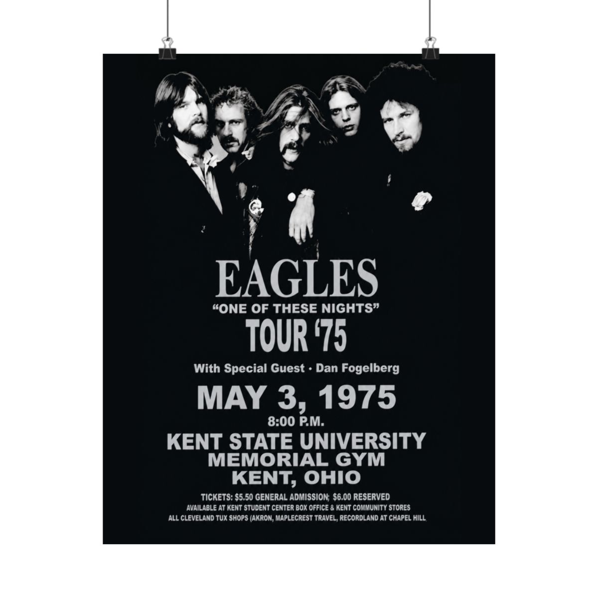 Eagles Band Metal Prints - alternate angle 5, merchandise