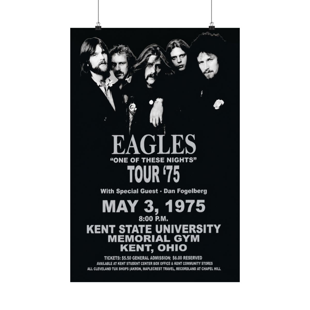 Eagles Band Metal Prints